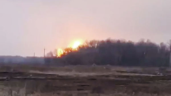 В Полтавской области Украины прогремел взрыв на газопроводе