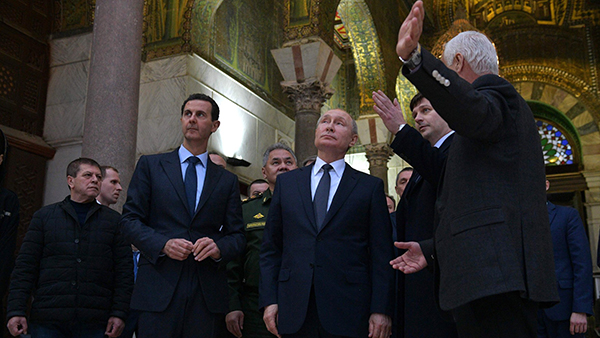 Рассказ о визите Путина в Сирию стал темой №1 в арабоязычных СМИ