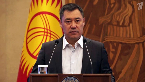 Жапаров побеждает на выборах президента Киргизии