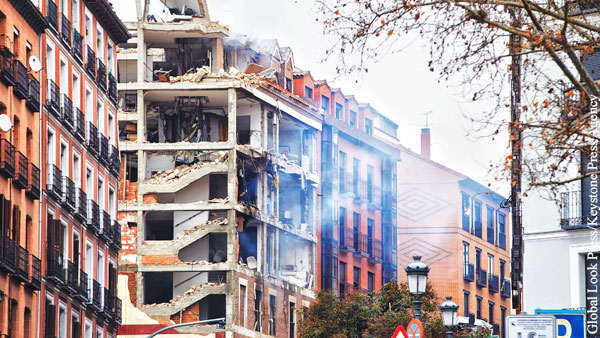 Число жертв взрыва в центре Мадрида увеличилось