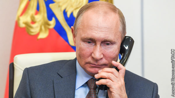Путин поговорил по телефону с Байденом 