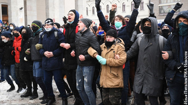 В МВД назвали число участников незаконной акции в Москве