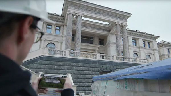 Появились подробности о съемках фильма про «дворец Путина»