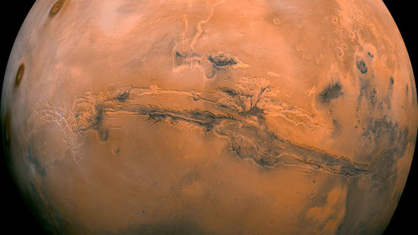 На Марсе обнаружили запасы водяного льда