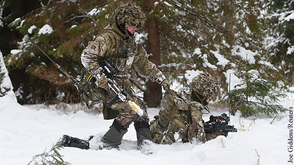 Британские военные похвастались учениями в условиях «суровой эстонской зимы»