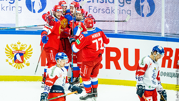 Сборная России по хоккею досрочно выиграла Евротур