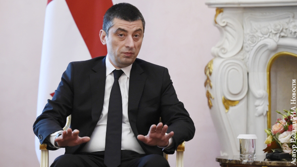 Премьер Грузии подал в отставку