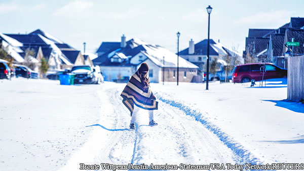 Украинка поделилась с замерзающими техасцами секретами выживания в морозы