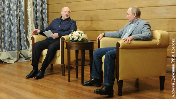 Песков раскрыл подробности встречи Путина и Лукашенко