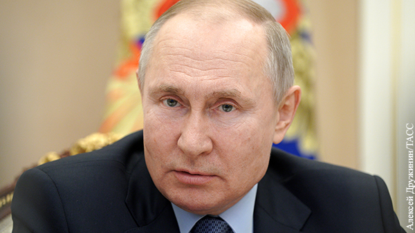 Путин назвал «хорьковыми» интересы использующих детей в своих целях