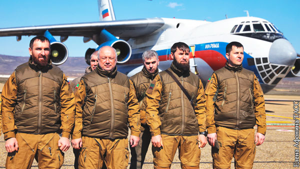 Чеченский спецназ отправился на учения в Арктику