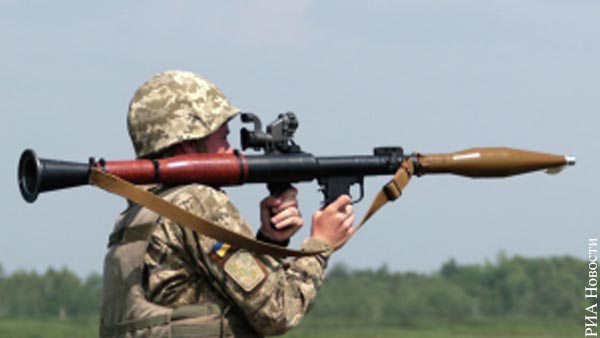 В ДНР заявили о гранатометном обстреле со стороны украинских силовиков