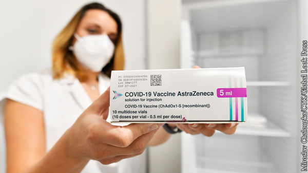 Украина отказалась приостанавливать использование вакцины от AstraZeneca