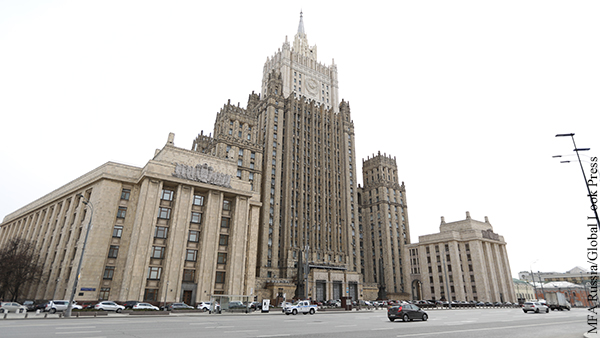 Москва выразила протест временному поверенному в делах Украины