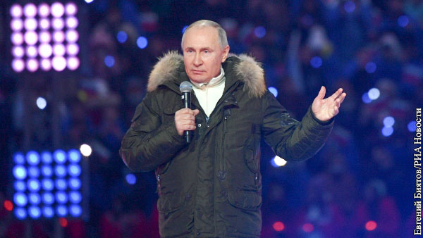 Путин: Возвращение Крыма – это не только восстановление исторической справедливости