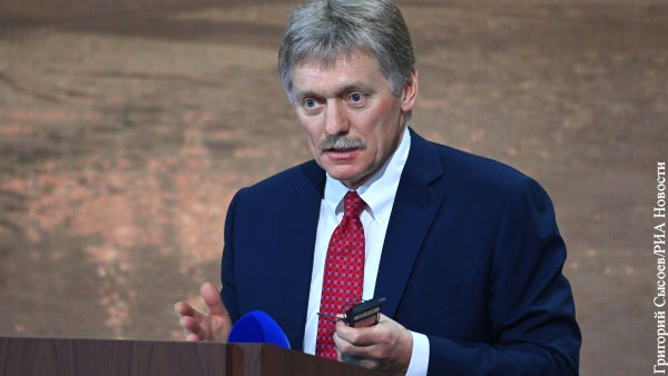 В Кремле прокомментировали планы Украины вступить в НАТО