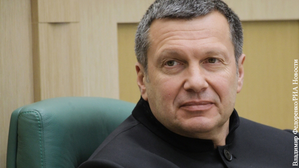 Соловьев объяснил «слащавые речи» Байдена после ввода санкций