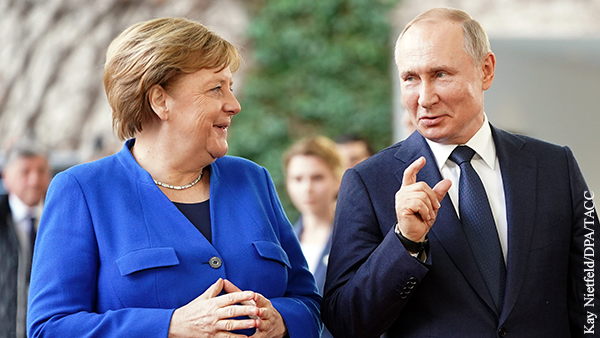 Меркель рассказала о критике в адрес Путина в личных разговорах