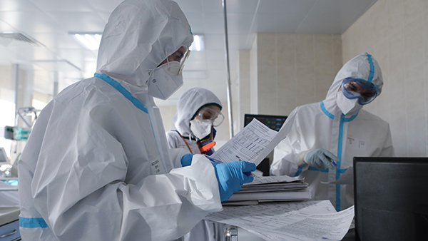 В России выявили 9 тыс. новых случаев коронавируса