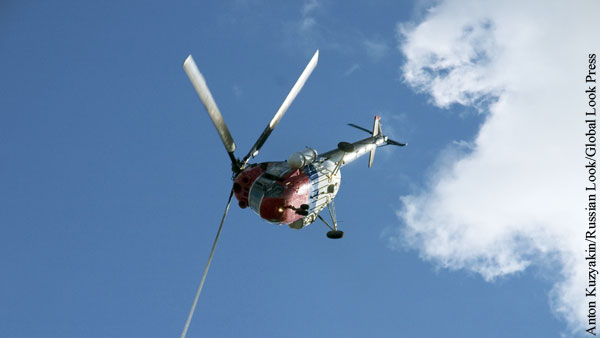 Остатки обгоревшего вертолета обнаружили в Камчатском крае