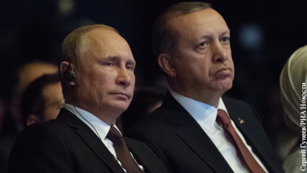Эрдоган выразил Путину соболезнования из-за стрельбы в Казани 