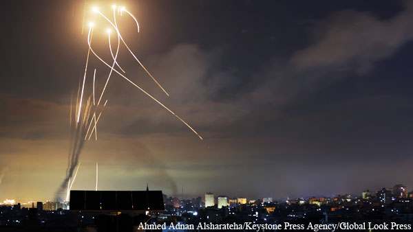 Сектор Газа возобновил ракетный обстрел Израиля