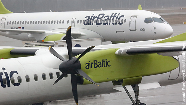 AirBaltic отказалась от полетов над Белоруссией