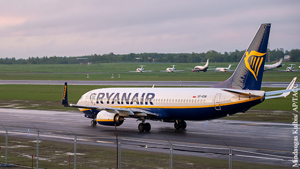 Названы два сценария реакции России и ЕС на инцидент с самолетом Ryanair