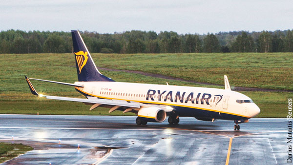За инцидент с рейсом Ryanair в Минске Запад хочет наказать Россию