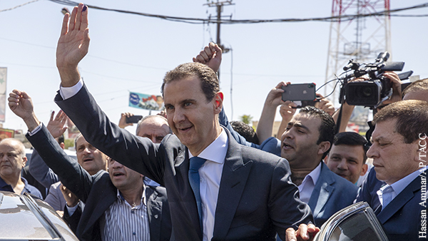 Асад одержал победу на выборах президента Сирии