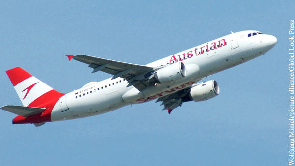 Россия разрешила Austrian Airlines полеты в обход Белоруссии