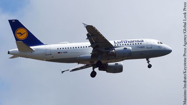 Немецкой Lufthansa разрешили летать в Москву и Петербург в облет Белоруссии