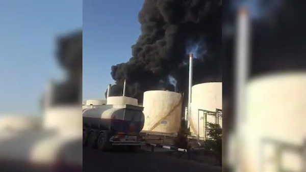 В Тегеране произошел пожар на нефтеперерабатывающем заводе