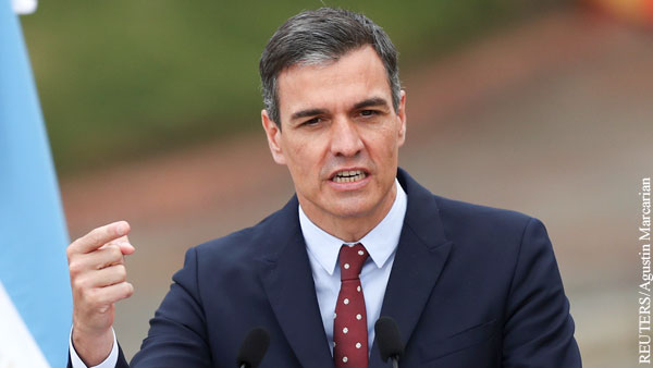 Премьер Испании призвал разрешить въезд в ЕС привитым «Спутником V»