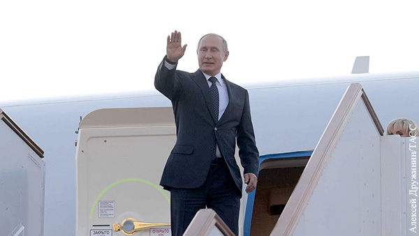 Путин прибыл в Женеву