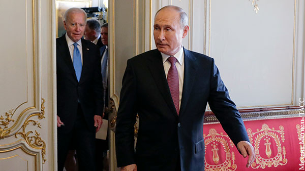 Завершилась встреча Путина и Байдена в расширенном составе 