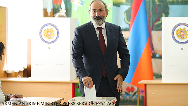 Эксперт объяснил успех партии Пашиняна на выборах в Армении