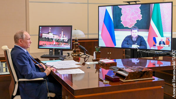 Путин предложил Кадырову пойти на выборы главы Чечни на новый срок