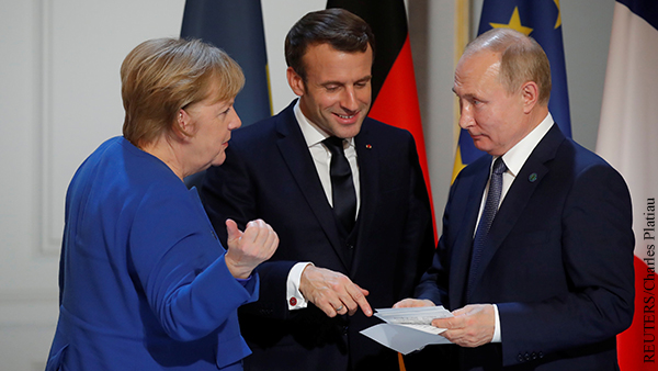 Европа запросила встречи с Путиным