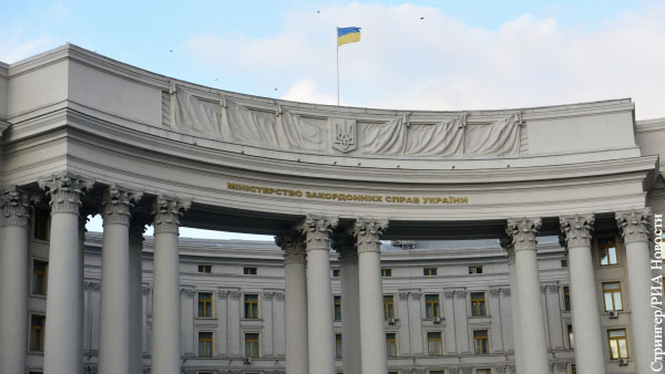 МИД Украины обвинил Россию в разрушении минских договоренностей 