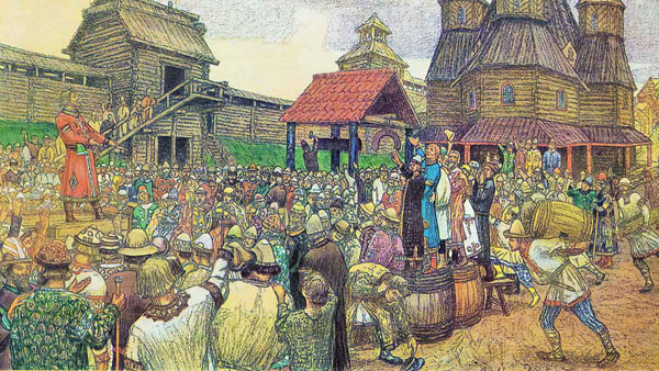 Как в средневековой Руси зародилась демократия