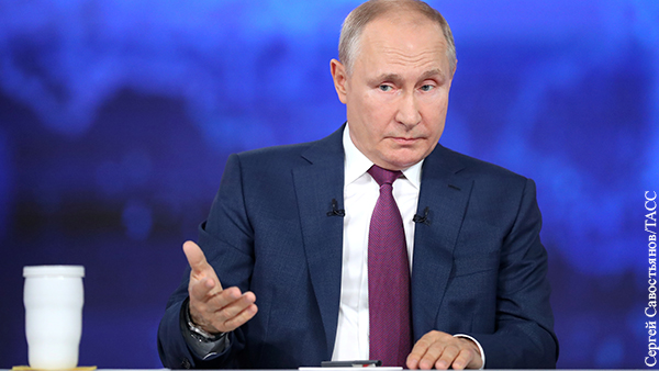 Подсчитано количество заданных Путину вопросов на прямой линии
