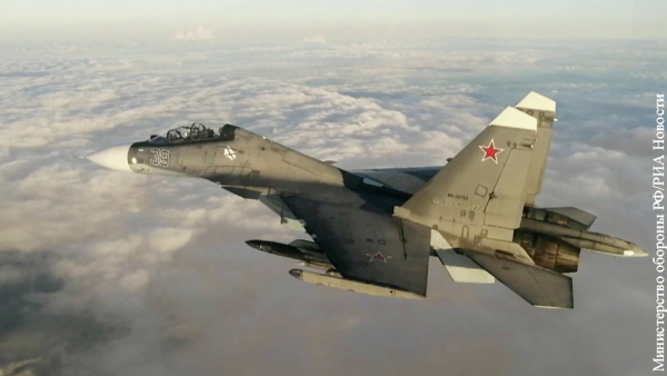 Су-30 отогнали Poseidon от границы России над Черным морем