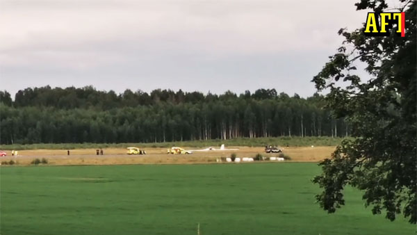 В результате крушения самолета в Швеции погибли девять человек