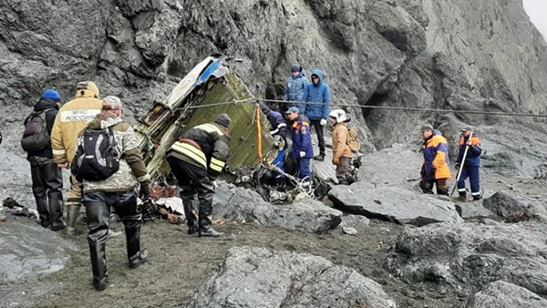 Спасатели нашли «черный ящик» разбившегося на Камчатке Ан-26
