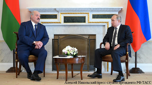 Путин и Лукашенко договорились об объемах кредитной поддержки Белоруссии