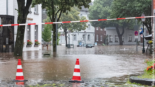 Из-за наводнения на западе Германии пропали без вести более 1,3 тыс. человек