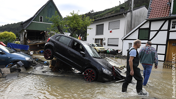 Число жертв наводнения в Германии увеличилось до 80 человек