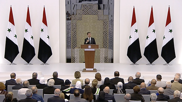 Асад принес присягу в качестве президента Сирии
