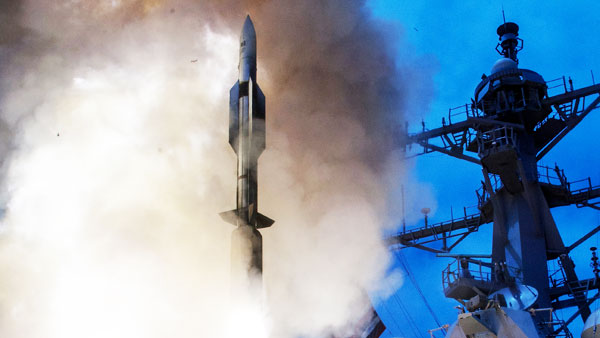 При испытании противоракет системы Aegis в США поразили одну из двух целей